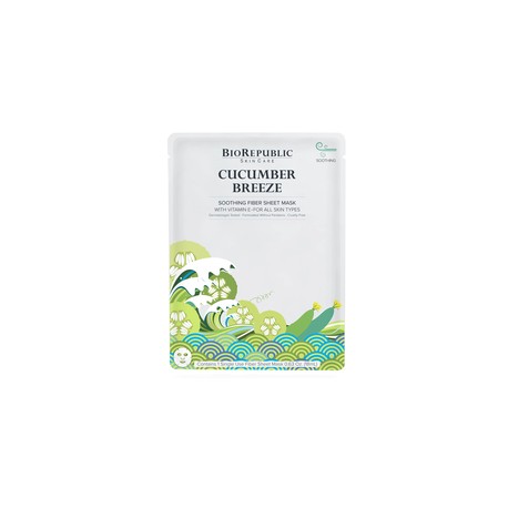 CUCUMBER BREEZE SOOTHING FIBER MASK (MASCARILLA PARA ROSTRO)
